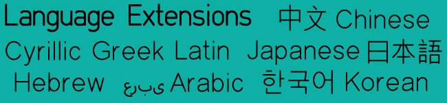 Chinese Single Line Font