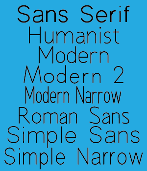 OLF Sans Seraph Fonts